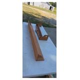 55" Plate Shelf and Quilt Shelf