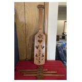Tell City Chair Company Wood Hanging Calendar and