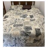 King Size Black And Tan Comforter, Sheets and