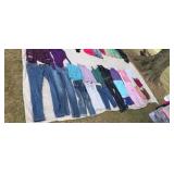 Size 5 Long Jeans Size Medium Junior Tops