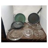 Pans with Glass Lids