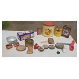 Old Advertising Tins Old Pellet Tins with Pellets