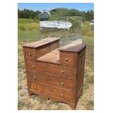 Pine Dresser with Mirror