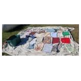 Tote Full of Tablecloths Placemats