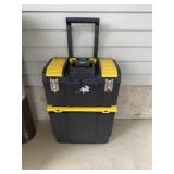 Stackable Tool Boxes With Handle and on Wheels