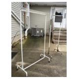 Two Roll Around Clothes Hanger Racks
