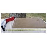 Hanging Can Crusher and Rubber Mat