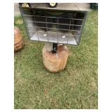 Propane Heater with Empty Tank