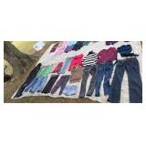 Size 5 Jeans & Medium Tops