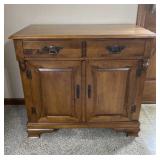 Young Republic Hard Rock Maple Server Cabinet