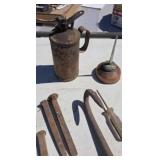 Railroad Spikes Oil Cans