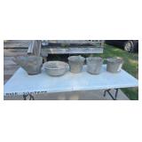 Galvanized Buckets Aluminum Wash Pan Cold Bucket