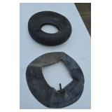 New Wheelbarrow Wheel and Inner Tube