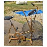 Vintage MCM GOLD SCHWINN AIRDYNE Dual Action
