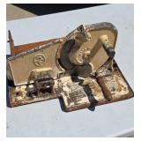 Old Hand Crank Meat Slicer