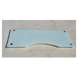 Glass Key Board Stand