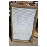39"X24 3/4" Blinds That Mount on Exterior Door