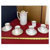 Japan Porcelain Tea Pot and Cups One With