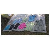 All small Tops one pair of Capri and one Jacket