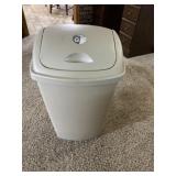 Sterlite Trash Can With Swing Lid