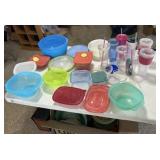 Plastic Cups and Tupperware