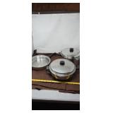 Salad Master Pots with Lids
