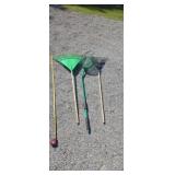 Plastic Yard Rakes , Garden Grabber
