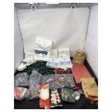 Christmas Kitchen Towels, Lights and Decor