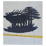 Laser-Cut Metal Wall Art