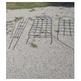 Metal Arched Garden Trellis