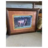 Hanson Horse Framed  Print Measures 38.5 x 46.5