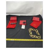 K. J. L. Bracelet, Pin and Necklace