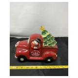 Battery Operated Truck and Snowman