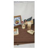 Snowglobe, Candle, Wooden Clock and More