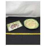 Crown Potteries Bowl With Chips and Vintage