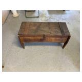 Wooden Storage Bench Measures 30 Inches Wide x 14