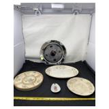Japan, China and Silver Plated Tray