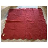 Cracker Barrel Heart Blanket