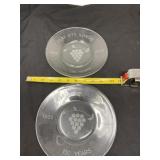 Clay City Illinois 150 Year Glass Plates