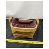 Peterboro Basket Company Basket With Cloth