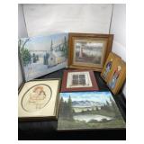 Canvas Paintings, Wood Paintings and Framed