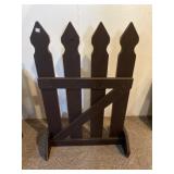Wood Fence Decor