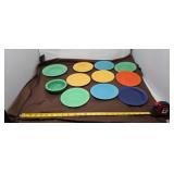 Fiesta ware Smalll Plates