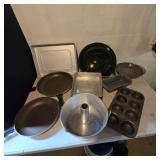 Cook Ware including pie pans , Frying Pans