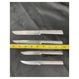 Brushed Aluminum Knives