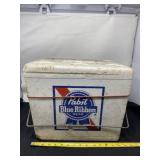 Pabst Styrofoam Cooler With Handle