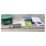 Tote with lid of printer Paper, Card Stock,