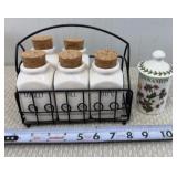 Rae Dunn Artisan Collection Ceramic Spice Jars