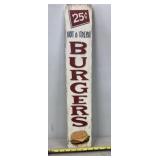 Hobby Lobby Wooden 25 cent Burgers sign