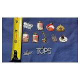 TOPS Club (Take Off Pounds Sensibly) award charms